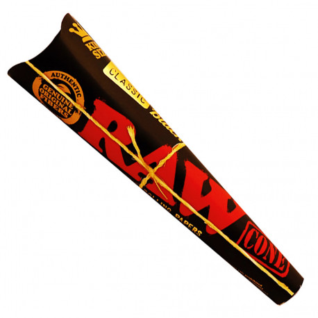 Raw Black Cono 3 uds King Size