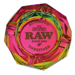 Raw Cenicero Cristal Rainbow